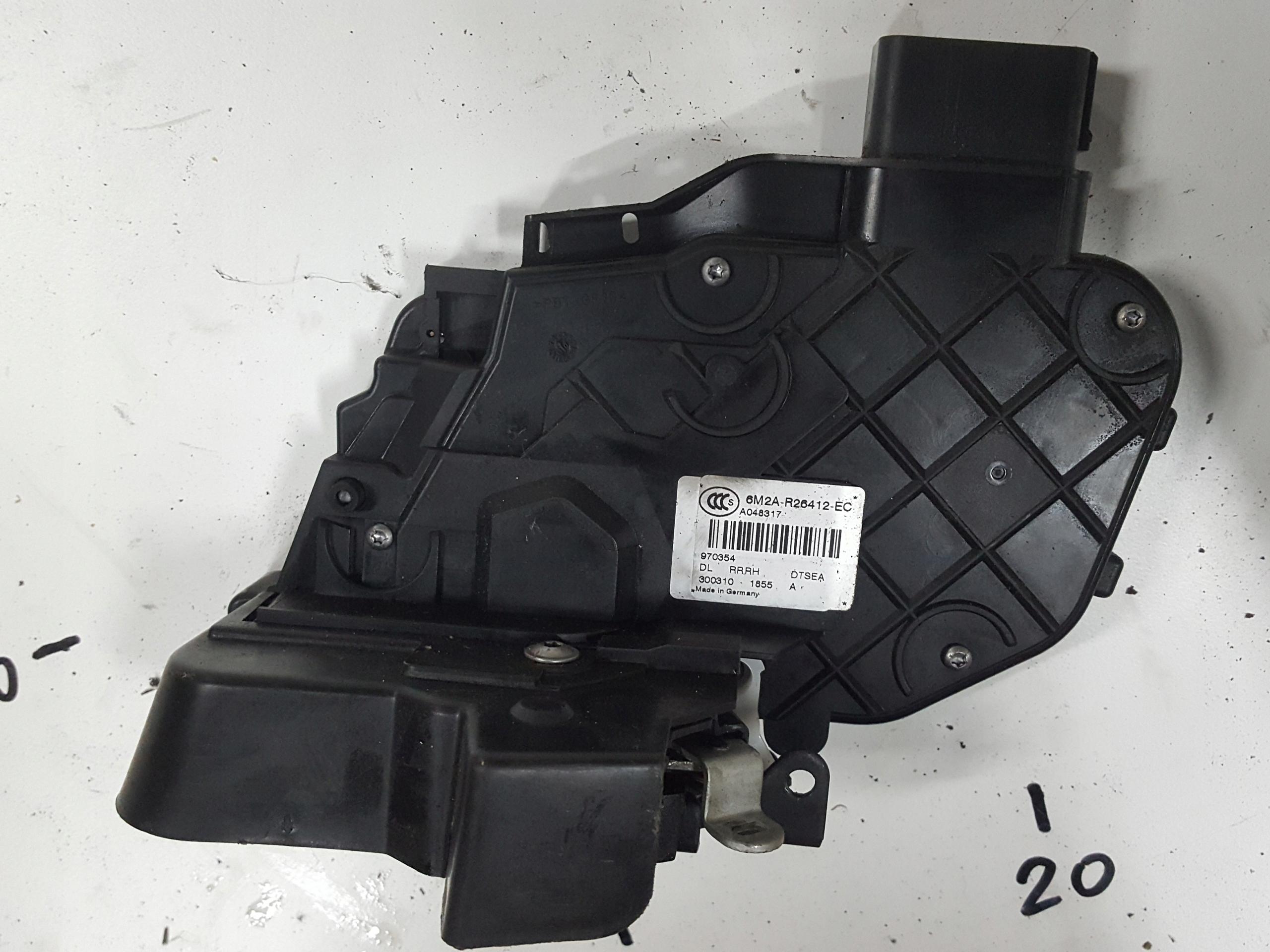 6M2A-R26412-EC - FORD MONDEO MK4 07R-замок дверей правий задній 10 PIN