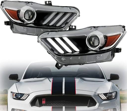 FR3Z13008K FR3Z-13008-K - FORD MUSTANG 2015-2017 КСЕНОНОВАЯ ЛАМПА ПРАВАЯ+ЛЕВАЯ США TYC