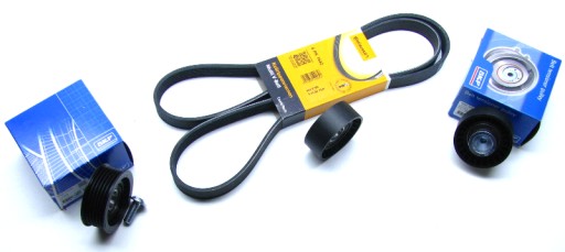 KITABF001 - FORD Mondeo III 2.0 TDCi Комплект роликів генератора