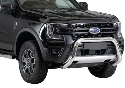 FORD RANGER 2023 + ТРУБКИ, ОДОБРЕНИЕ ЕС, ИЗ НЕРЖАВЕЮЩЕЙ СТАЛИ.