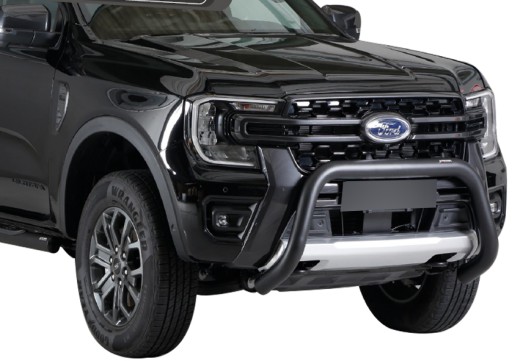FORD RANGER RAPTOR 2023 + ТРУБКИ, ОДОБРЕНИЕ ЕС, NICE DURABLE, ЧЕРНЫЙ