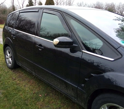 4124360932132 - FORD S-MAX - ВІКОННІ БІКОВІ ДВЕРНІ НАкладки ХРОМ