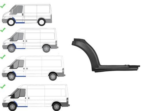 3286875857 - FORD TRANSIT 2000 00 ПОРІГ ЛІВИЙ