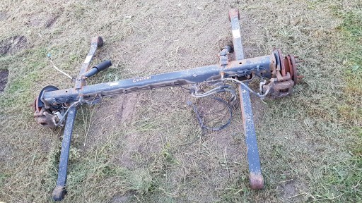 Ford transit custom підйомна вісь балка ресори комплект задньої підвіски