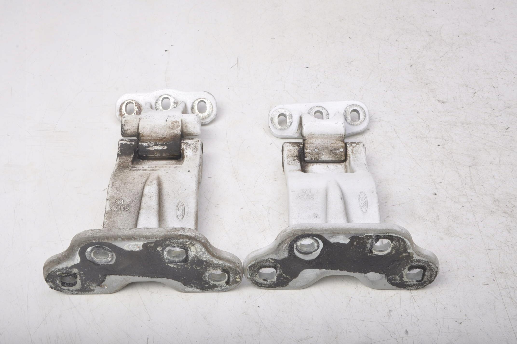 FORD TRANSIT CUSTOM ДВЕРНЫЕ ПЕТЛИ ЛЕВЫЙ ЗАДНИЙ КОМПЛЕКТ