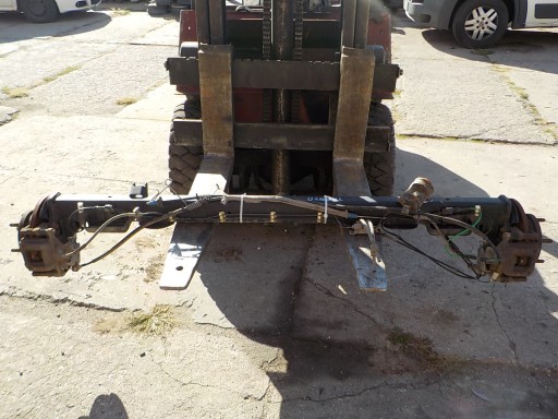 Задний мост с балкой ford transit mk8 15-18