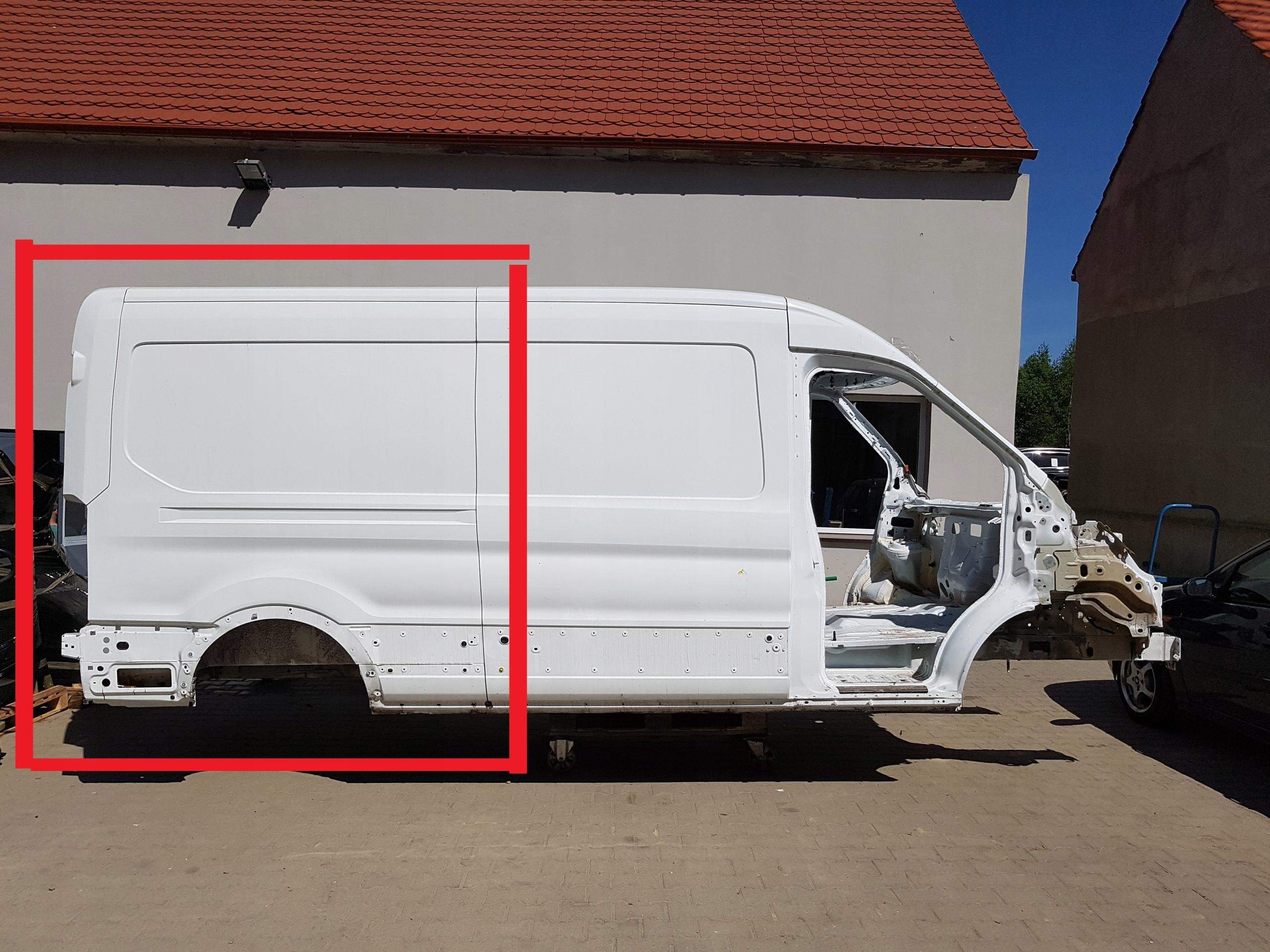FORD TRANSIT MK8 LIFT весь задний крылья ремень крыша