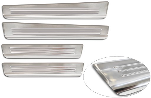 FORD TOURNEO COURIER II 2023 - НАКЛАДКИ БОКОВЫХ ПАНЕЛЕЙ ДВЕРЕЙ