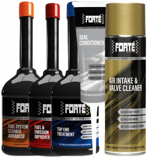 Пакет FORTE Бензиновый профилактический ремонт Форсунки Кольца топливной системы