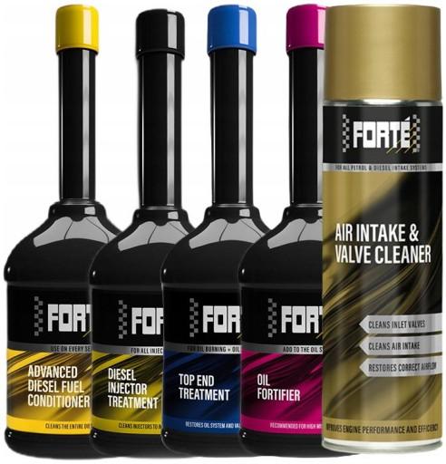 Пакет FORTE Дизельный комплект Профилактический ремонт Очистка форсунок Топливная система