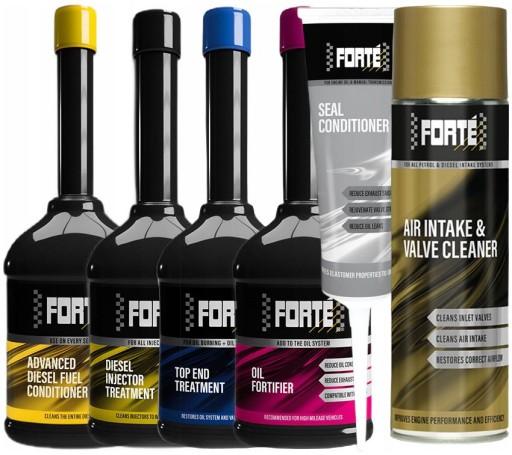 Пакет FORTE Дизельный комплект Профилактический ремонт Очистка форсунок Топливная система
