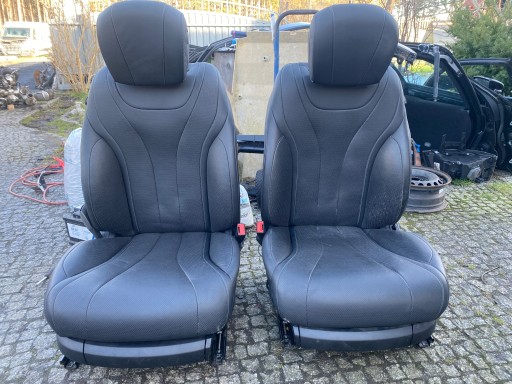 ЧЕРНЫЕ СИДЕНЬЯ, КОЖАНЫЙ ОТДЕЛКА MERCEDES S-CLASS W222