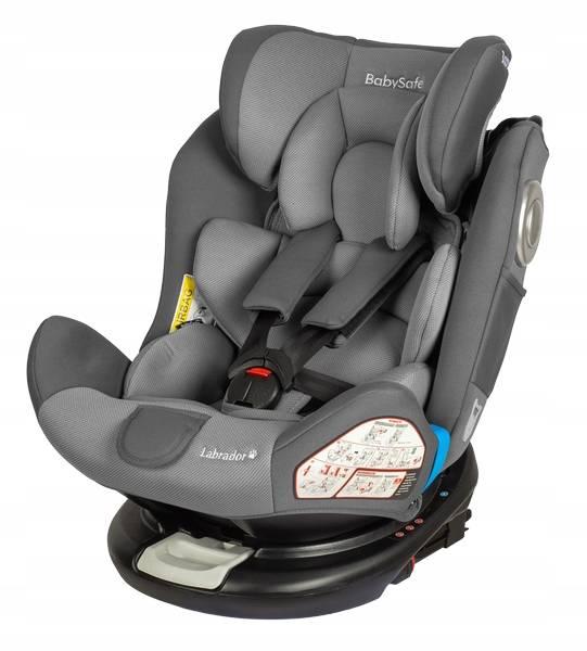 СИДІННЯ BABYSAFE LABRADOR 0-36 КГ ОБЕРТАЄТЬСЯ RWF