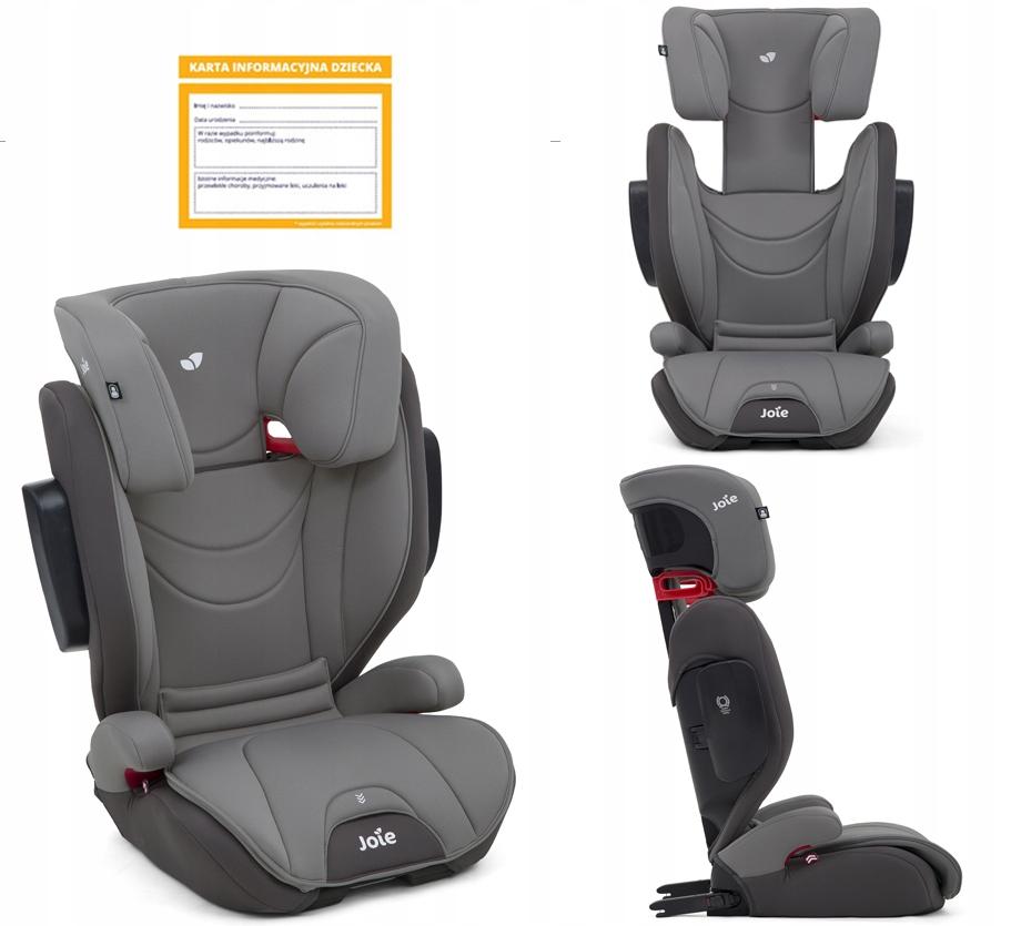 Автокрісло JOIE TRAVER 15-36 кг ADAC кол. DARK PEWTER
