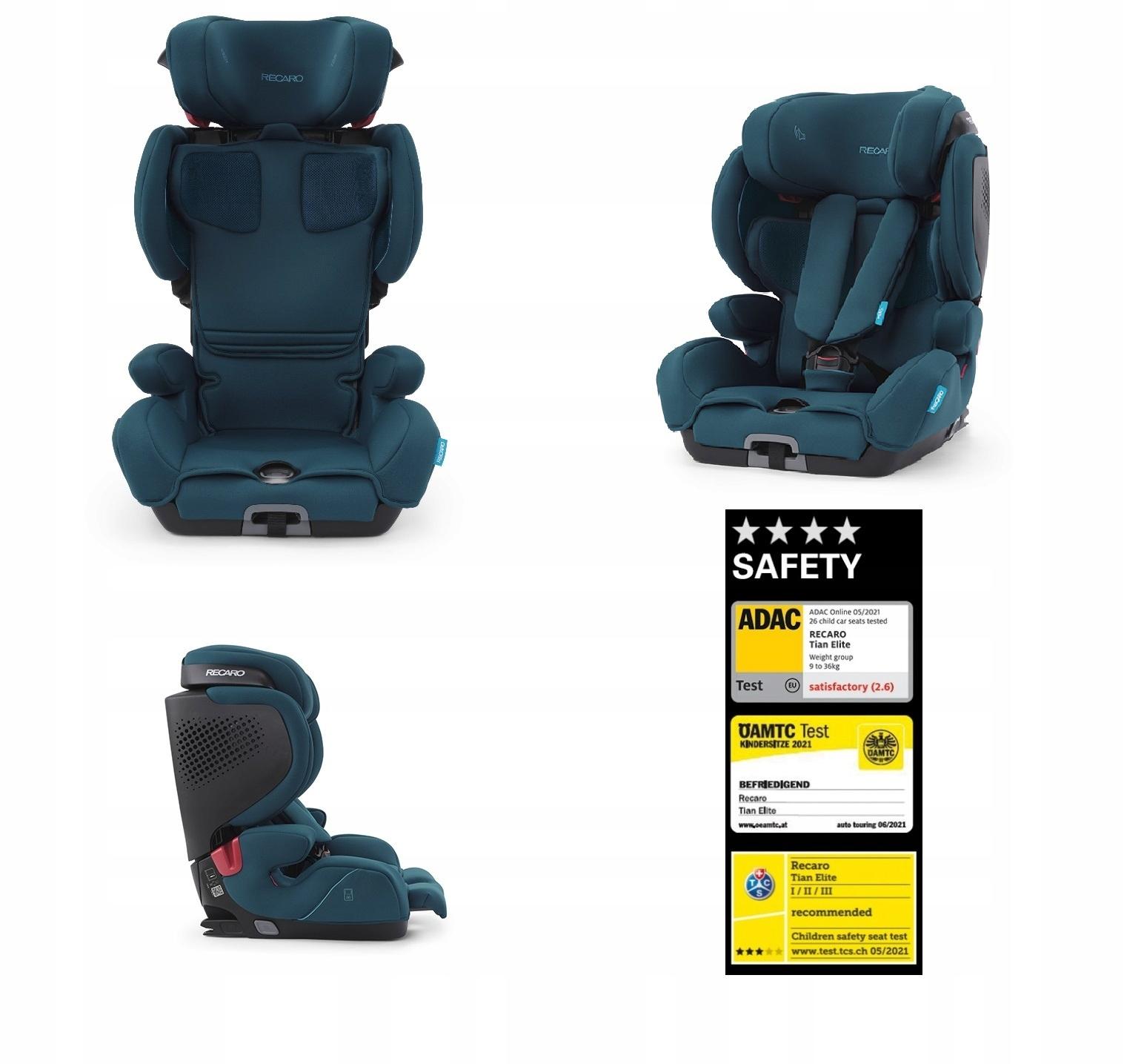 АВТОКРІСЛО RECARO TIAN ELITTE 9-36 КГ З АУДІОСИСТЕМОЮ