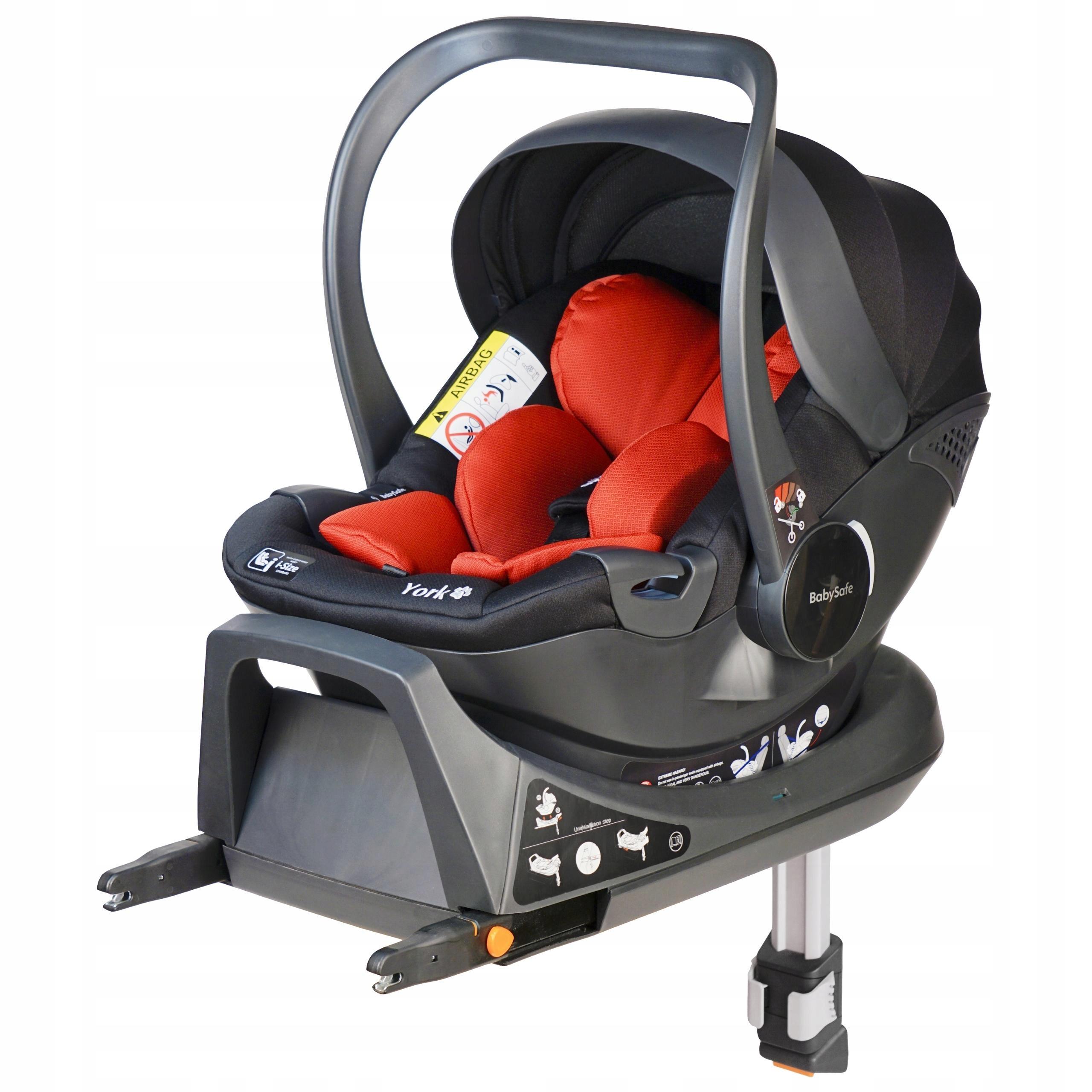 АВТОКРІСЛО 0-13 КГ + БАЗА ISOFIX YORK