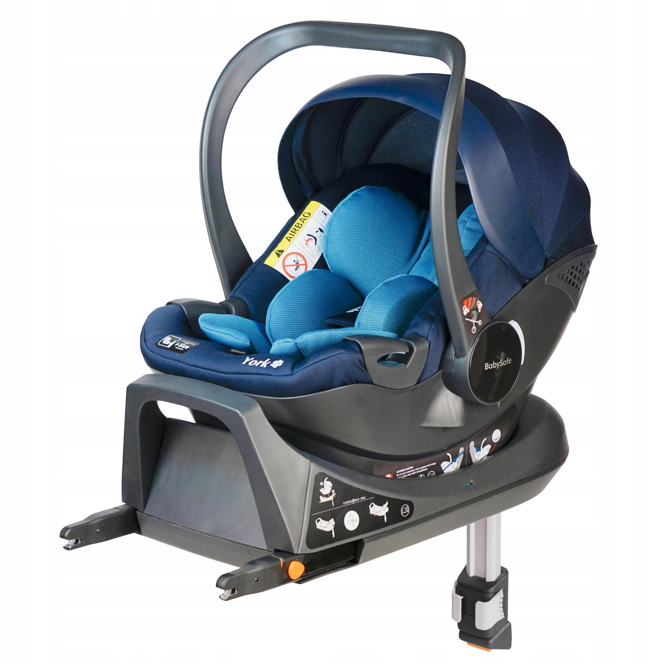 АВТОКРІСЛО 0-13 КГ З БАЗОЮ ISOFIX YORK
