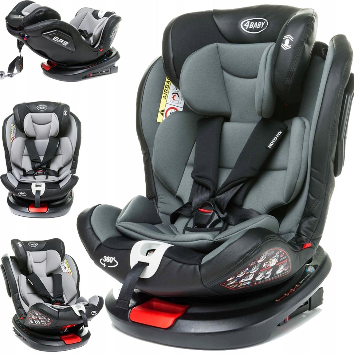 АВТОКРІСЛО ISOFIX 360° 4BABY ROTOFIX 0-36