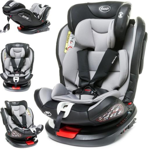 АВТОКРІСЛО ISOFIX 360° 4BABY ROTOFIX 0-36
