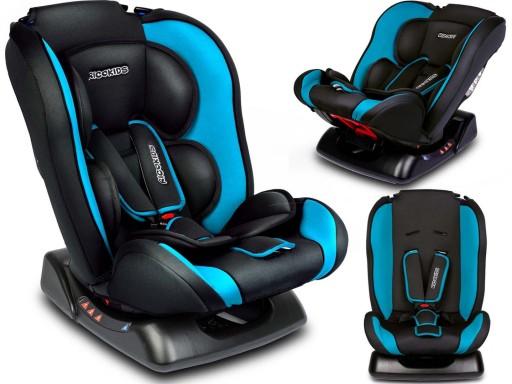 Автокрісло LORENZO 0-25kg C. сірий + Небесний