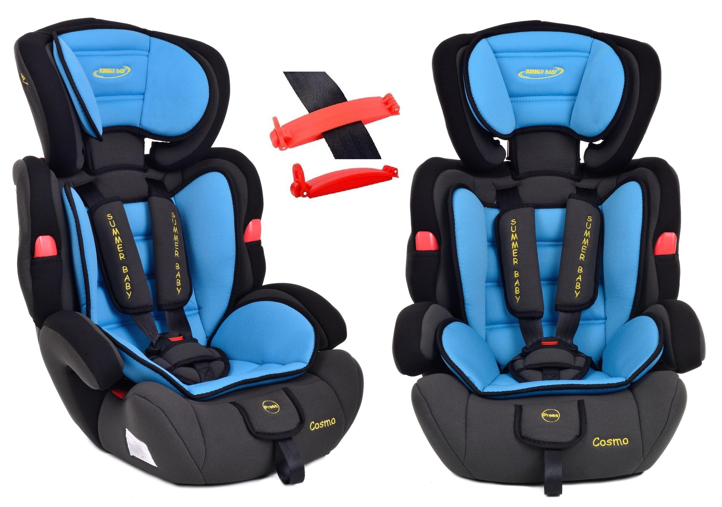 ДИТЯЧЕ АВТОКРІСЛО SUMMER BABY COSMO 9-36 КГ. GRATIS BLUE