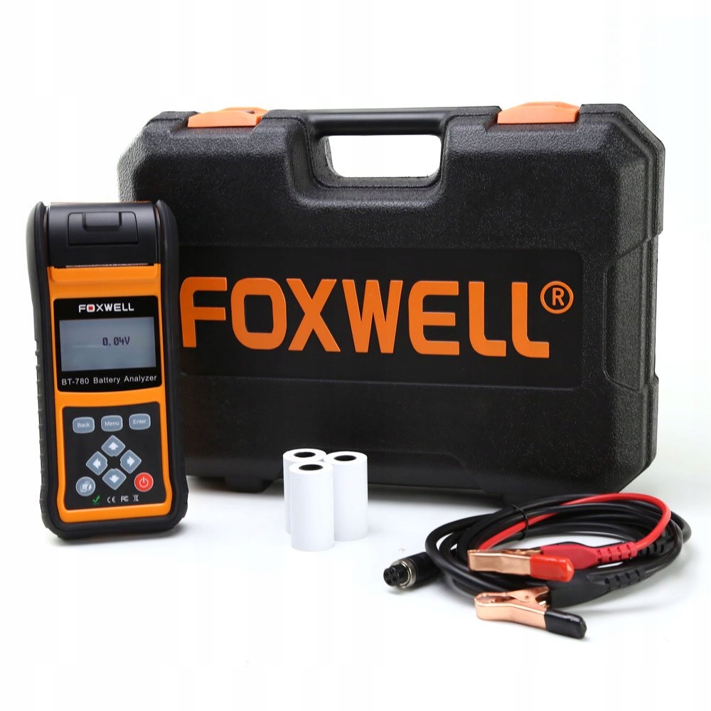 ТЕСТЕР БАТАРЕИ FOXWELL BT780 С ПРИНТЕРОМ RU
