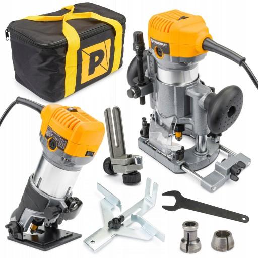 КРОМОЧНО-ФРЕЗЕРНЫЙ СТАНОК 2000 Вт РЕЗНОЙ СТАНОК 6/8 мм POWERMAT BAG