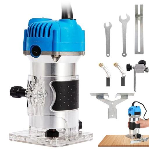 РУЧНА ФРЕЗЕРА ДЛЯ КРОМКИ ЕЛЕКТРИЧНИЙ ТРИМЕР ФРЕЗЕР 800 Вт