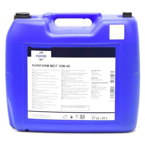 FUCHS Agrifarm Oil Mot 15W40 20л