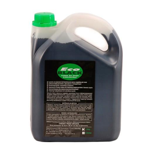 Краска для шин Пропитка ECO BLACK Concentrate 3л