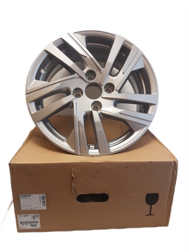 Алюминиевый диск Peugeot 208 16 дюймов 98251652VX Новый оригинальный OE