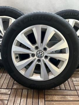 Диски 4 шт. VW OE 6,5 x 16 дюймов 5x112 + шины