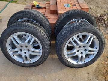 Алюмінієві диски MOMO 16 5x100 з шинами DUNLOP