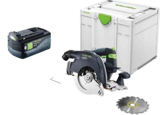 Festool Акумуляторна ручна циркулярна пила HKC 55 EB-Basic-5.0