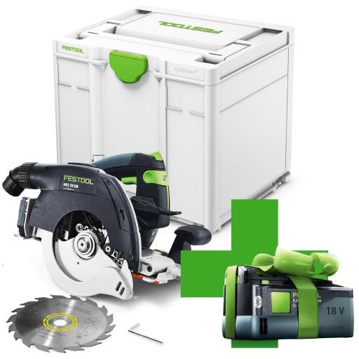 Ручна пила Festool HKC 55 EB-Basic акумуляторна 18 В 576163 + акумулятор