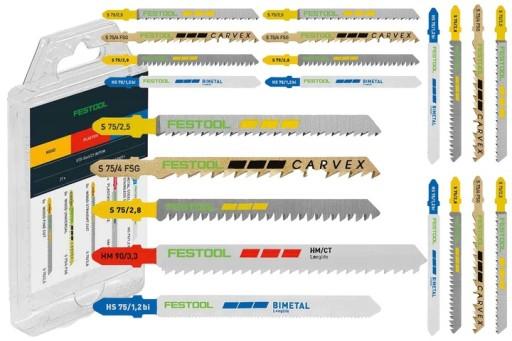 Набір пиляльних полотен Festool STS-Sort W/P/M 21 шт