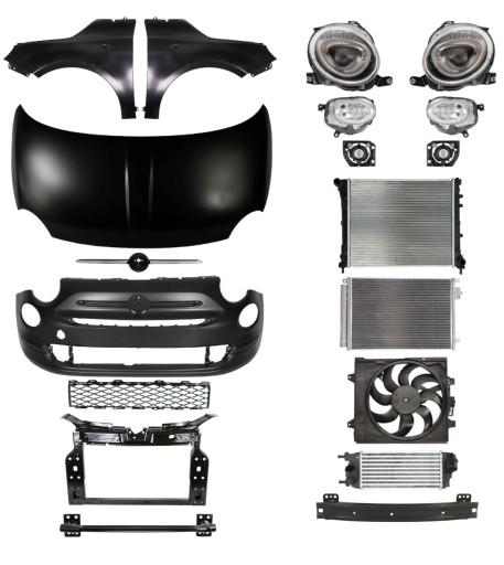 208 - Fiat 500 15- Ремень бампера Капот Крыло