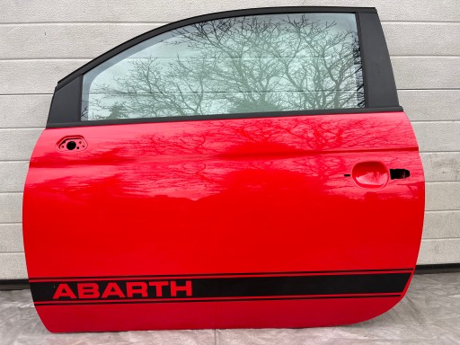 Fiat 500 ABARTH лифт передней левой двери ROSSO