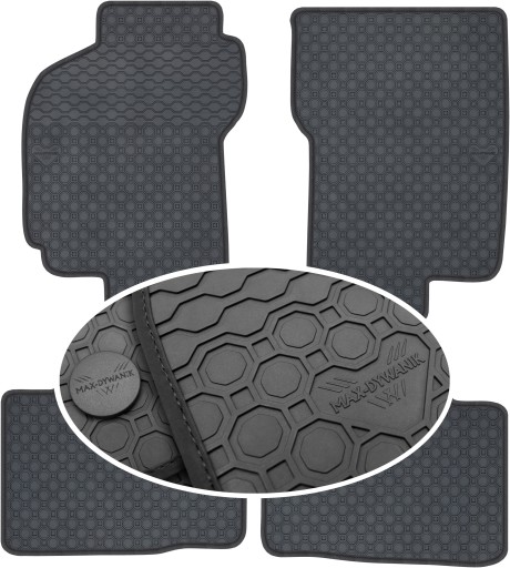 Гумові килимки Fiat Bravo I HB 1995-2001 PrimeLiner - Чорні