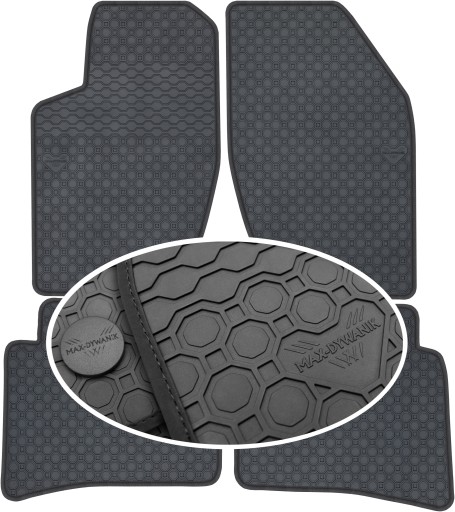 Гумові килимки Fiat Croma 1985-1996 PrimeLiner - Чорні