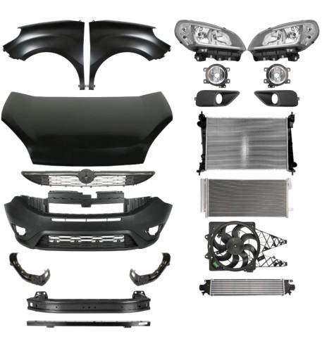 1195 - Fiat Doblo 15 - Бампер, Капот, Крыло, Ремень