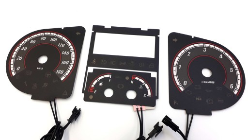 Одометр Fiat Ducato циферблат часов Indiglo Moman