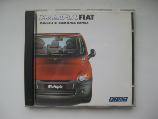 Fiat Multipla 04.2000 год руководство по ремонту Оригинал CD Fiat Multipla