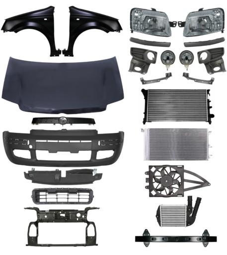 Inny150 - Fiat Panda 03-12 Бампер Ремінь Капот Крило