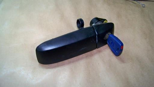 Fiat Panda II 2 06R ручка двери передняя левая ключ