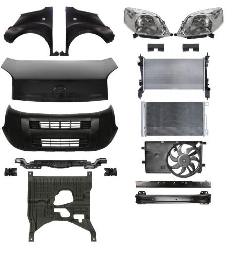 1147 - Fiat Qubo 07-16 Ремінь крила капота бампера