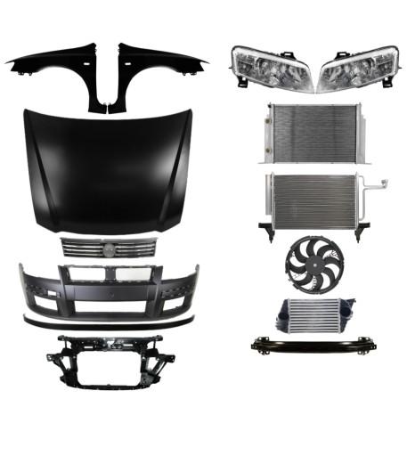 2 - Fiat Stilo Coupe 01-07 Ремень бампера Капот Крыло