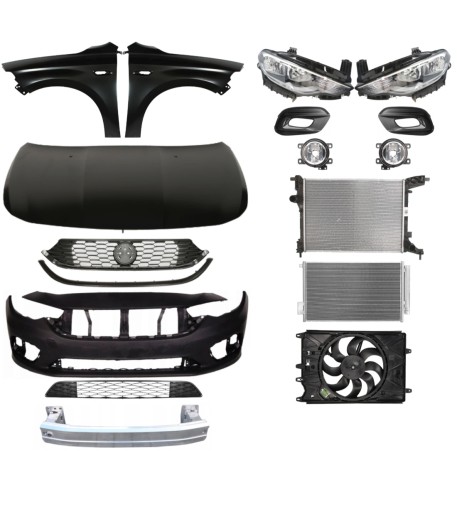 5 - Fiat Tipo 16-Бампер Капот Крыло