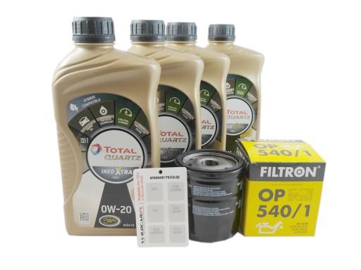 Фильтр + Масло 0W20 Citroen Berlingo III C4 III 1.2