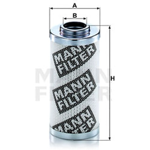 Фільтр, робочий водопровід MANN-FILTER HD 612/2 x